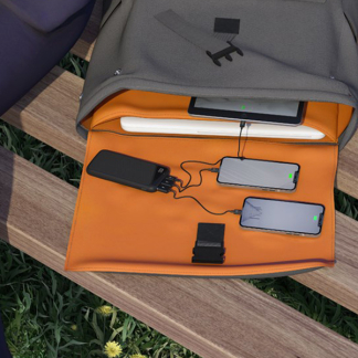 Goobay Powerbank | Goobay | 10.000 mAh (1x USB C, 2x USB A, 22.5W, Power Delivery) 53936 K170108368 - 4