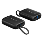 Goobay Powerbank | Goobay | 10.000 mAh (Ingebouwde kabel, 1x USB C, 1x USB A, 20W) 76251 K010605494 - 2