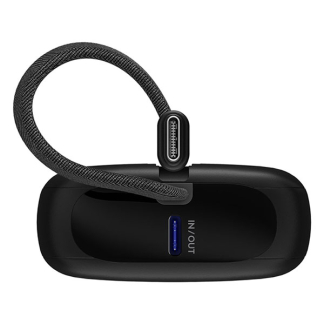 Goobay Powerbank | Goobay | 10.000 mAh (Ingebouwde kabel, 1x USB C, 1x USB A, 20W) 76251 K010605494 - 3