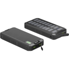 Goobay Powerbank | Goobay | 20.000 mAh (1x USB C, 2x USB A, 18W, Power Delivery, Zonnepaneel) 53934 K170108370 - 2