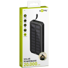 Goobay Powerbank | Goobay | 20.000 mAh (1x USB C, 2x USB A, 18W, Power Delivery, Zonnepaneel) 53934 K170108370 - 3