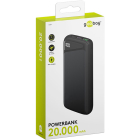 Goobay Powerbank | Goobay | 20.000 mAh (1x USB C, 2x USB A, 22.5W, Power Delivery) 53939 K170108367 - 4