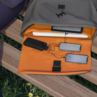 Goobay Powerbank | Goobay | 20.000 mAh (1x USB C, 2x USB A, 22.5W, Power Delivery) 53939 K170108367 - 3