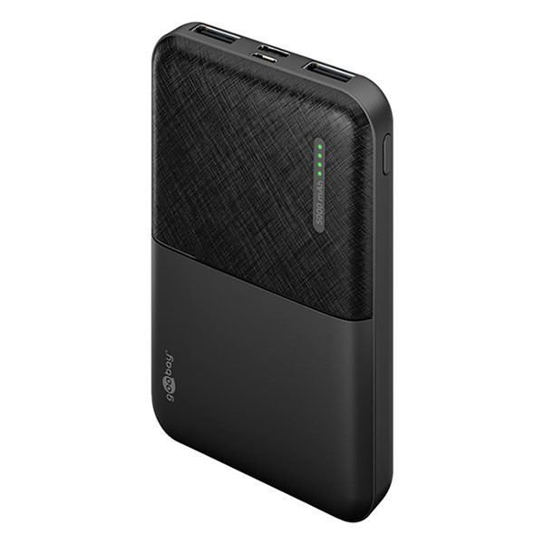 Goobay Powerbank | Goobay | 5000 mAh (2x USB A, 10W) 64961 K010605490 - 1
