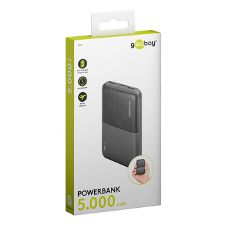 Goobay Powerbank | Goobay | 5000 mAh (2x USB A, 10W) 64961 K010605490 - 6