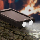 Goobay Powerbank | Goobay | 8.000 mAh (2 poorten, USB A, Zonnepaneel, Zaklamp, IP45) 49216 K105005139 - 4