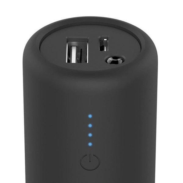 Goobay Powerbank fiets | Goobay | 5.000 mAh (2 poorts, USB A, USB C, Power Delivery, Zaklamp, 360° draaibaar) 60656 K105005164 - 5