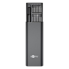Goobay Precisie schroevendraaierset | Goobay Tools | 25-delig (Opbergkoffer) 77836 K180108136 - 5