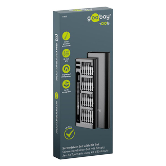 Goobay Precisie schroevendraaierset | Goobay Tools | 51-delig (Opbergkoffer) 77835 K180108135 - 8