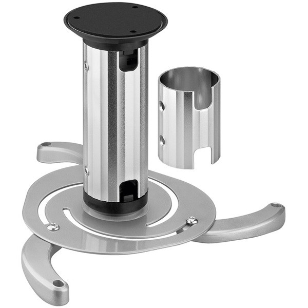 Goobay Projector beugel | Goobay | Plafond (Draai- en kantelbaar, 10 kg, Zilver) 51905 K101501136 - 1