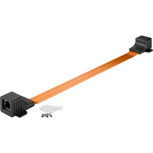 Goobay RJ45 adapter voor raam en deur | Goobay | 0.5 meter (Cat5e) 71413 K010605199 - 1