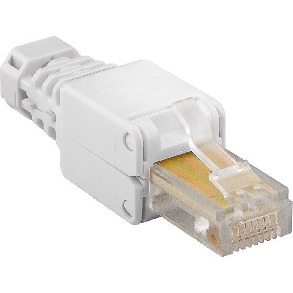 Goobay RJ45 connector Cat5e | UTP (Voor stugge kern, Field plug) 68859 K060700056 - 1