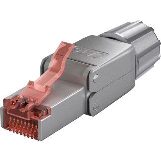 Goobay RJ45 connector Cat6 | STP (Voor stugge en soepele kern, Field plug) 65940 K010605357 - 1
