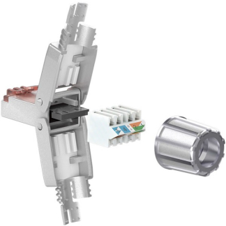 Goobay RJ45 connector Cat6 | STP (Voor stugge en soepele kern, Field plug) 65940 K010605357 - 2