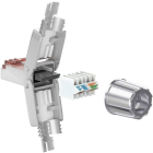 Goobay RJ45 connector Cat6 | STP (Voor stugge en soepele kern, Field plug) 65940 K010605357 - 2