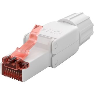 Goobay RJ45 connector Cat6 | UTP (Voor stugge en soepele kern, Field plug) 65942 K010605355 - 1