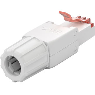 Goobay RJ45 connector Cat6 | UTP (Voor stugge en soepele kern, Field plug) 65942 K010605355 - 2