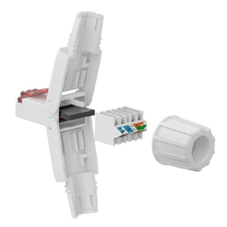 Goobay RJ45 connector Cat6 | UTP (Voor stugge en soepele kern, Field plug) 65942 K010605355 - 3