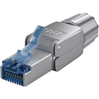 Goobay RJ45 connector Cat6a | STP (Voor stugge en soepele kern, Field plug) 65939 K010605358 - 1