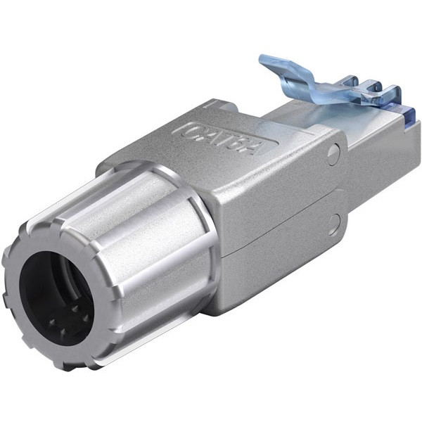 Goobay RJ45 connector Cat6a | STP (Voor stugge en soepele kern, Field plug) 65939 K010605358 - 2