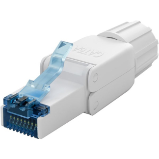 Goobay RJ45 connector Cat6a | UTP (Voor stugge en soepele kern, Field plug) 65941 K010605356 - 1