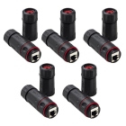 Goobay RJ45 koppelstuk voor buiten | Goobay | 5 stuks (Cat6 S/FTP)  V010605192 - 1