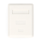 Goobay RJ45 wandcontactdoos | FTP (RJ45, Cat6, Horizontaal, Opbouw) 77634 K170108347 - 3