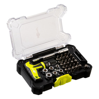 Goobay Schroevendraaierset | Goobay Tools | 30-delig (Opbergkoffer, Antisliphandvat) 77841 K180108140 - 2