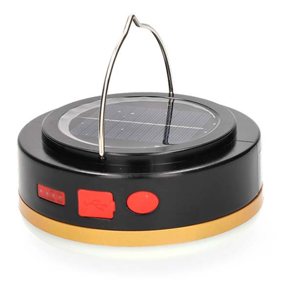 Goobay Solar camping lantaarn | Goobay | led (Ø 13 cm, 5 lichtstanden, Powerbank) 60344 K170105229 - 1