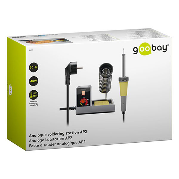 Goobay Soldeerstation | Goobay | AP2 (Analoog, 150 - 450°C, 48W) 51091 K100908062 - 5