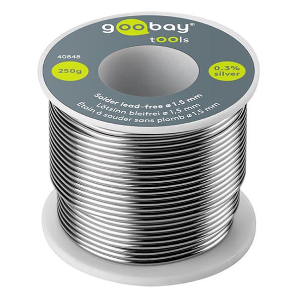 Goobay Soldeertin | Goobay (Ø 1.5 mm, 100 gram) 40848 K100908076 - 1