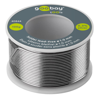 Goobay Soldeertin | Goobay (Ø 1 mm, 100 gram) 40844 K100908073 - 1