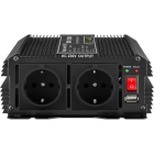 Goobay Spanningsomvormer | Goobay | 1000W (12 V DC – 230 V AC, Gemodificeerd, Dubbel stopcontact, USB A) 58890 K050801080 - 2