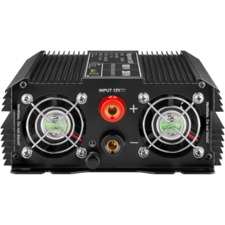 Goobay Spanningsomvormer | Goobay | 1000W (12 V DC – 230 V AC, Gemodificeerd, Dubbel stopcontact, USB A) 58890 K050801080 - 3