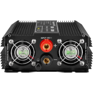 Goobay Spanningsomvormer | Goobay | 1500W  (12 V DC – 230 V AC, Gemodificeerd, Dubbel stopcontact, USB A) 58884 K050801081 - 3