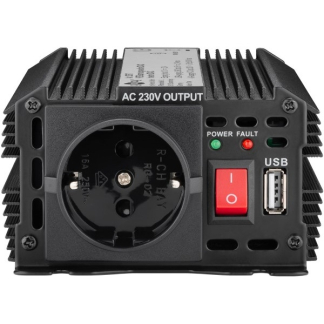 Goobay Spanningsomvormer | Goobay | 300W (12V DC - 230V AC, USB A, Stopcontact) 52767 K050801082 - 2