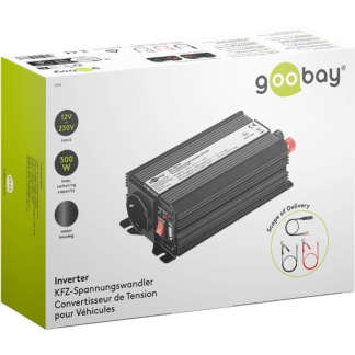 Goobay Spanningsomvormer | Goobay | 300W (12V DC - 230V AC, USB A, Stopcontact) 52767 K050801082 - 6