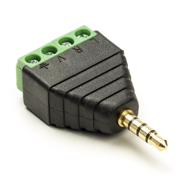 Goobay Speaker connector | M | Goobay (Stereo, 3.5 mm, 4-pin) 59198 K060201145 - 1