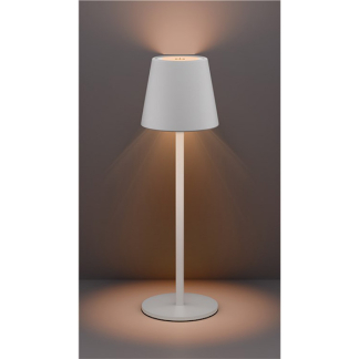 Goobay Tafellamp | Goobay (Led, Draadloos, Touchbediening, Warm wit licht, Dimbaar, USB C, Wit) 73927 77672 K150204357 - 5