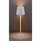 Goobay Tafellamp | Goobay (Led, Draadloos, Touchbediening, Warm wit licht, Dimbaar, USB C, Wit) 73927 K150204357 - 5