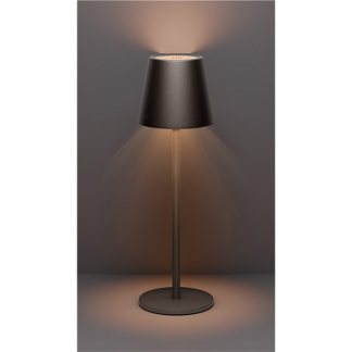 Goobay Tafellamp | Goobay (Led, Draadloos, Touchbediening, Warm wit licht, Dimbaar, USB C, Zwart) 72024 K150204358 - 5