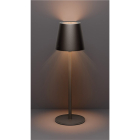Goobay Tafellamp | Goobay (Led, Draadloos, Touchbediening, Warm wit licht, Dimbaar, USB C, Zwart) 72024 K150204358 - 5