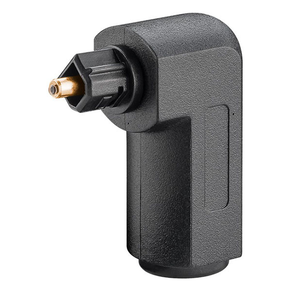 Goobay Toslink adapter | V ↔ M | Goobay (Verguld, Digitaal, Haaks) 11925 K010411193 - 2