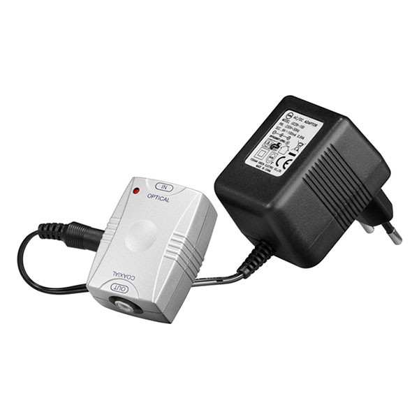 Goobay Toslink naar coax adapter | Goobay | 1-wegs (Optisch naar coax RCA) 11919 K010411192 - 1