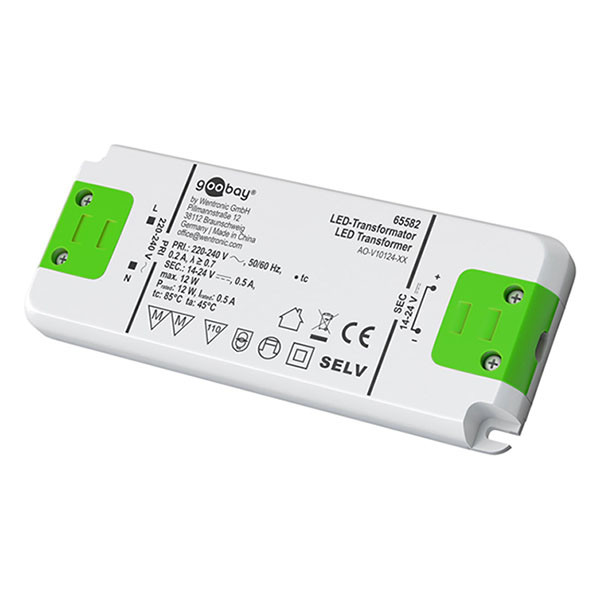 Goobay Transformator | 24 volt | Goobay (12W, Niet dimbaar) 65582 K150303613 - 1
