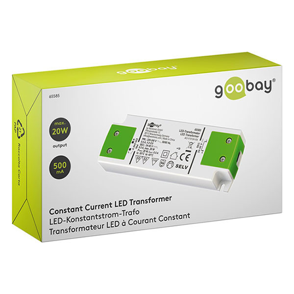 Goobay Transformator | 24 volt | Goobay (20W, Niet dimbaar) 65585 K150303616 - 2