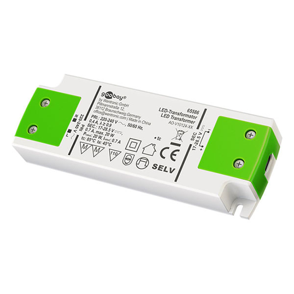 Goobay Transformator | 28 volt | Goobay (20W, Niet dimbaar) 65586 K150303617 - 1
