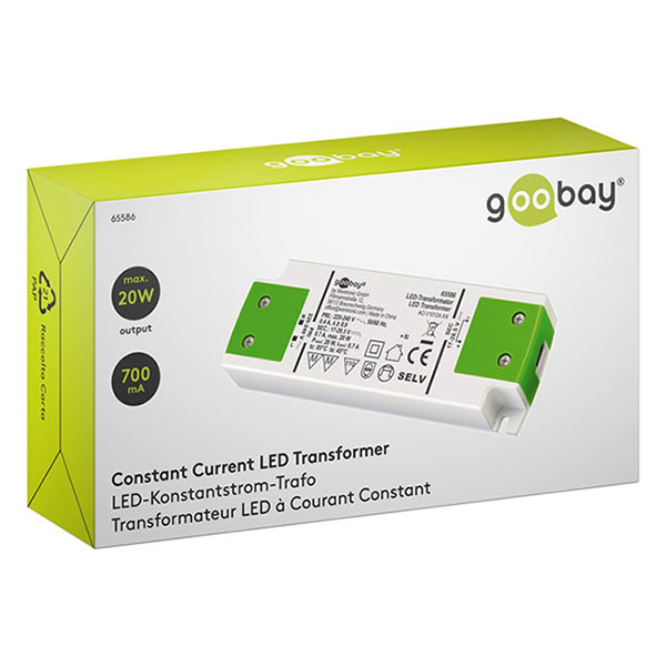 Goobay Transformator | 28 volt | Goobay (20W, Niet dimbaar) 65586 K150303617 - 2
