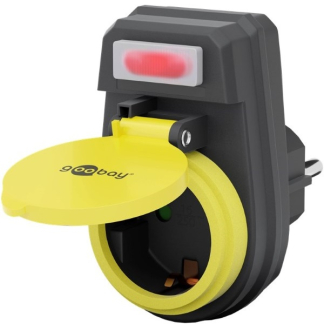 Goobay Tuinstekker met schakelaar  | Goobay | Schakelaar (IP44, 16A, 3680W) 41266 K010807002 - 1