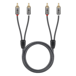 Goobay Tulp kabel | 2x tulp naar 2x tulp | M ↔ M | Goobay | 0.5 meter (Stereo, 100% koper) 65291 K010411230 - 6